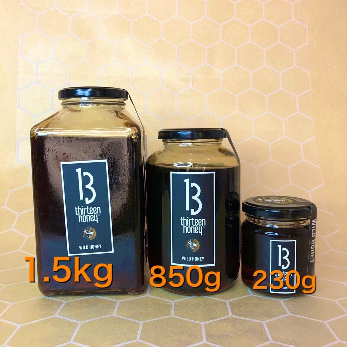 ワイルドハニー　13honey 1.5Kg