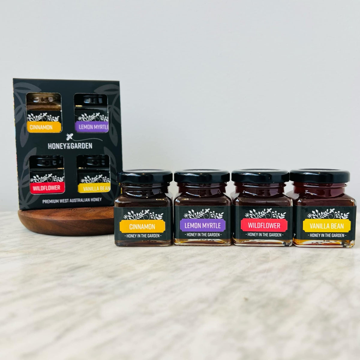 Gourmet Gift Box (Wildflower.LemonMyrtle.Cinnamonn.VanillaBean) 75g×4